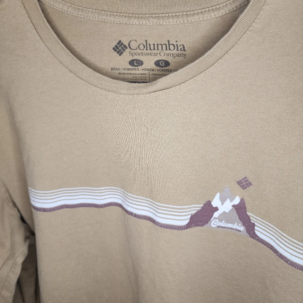 Mens Long Sleeve Columbia Shirt Size Large.  EUC! - Picture 5 of 6